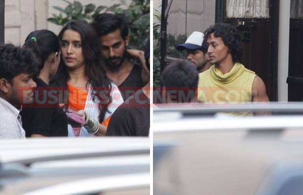 Photos: Shraddha Kapoor And Tiger Shroff In Work Mode On Baaghi Sets!