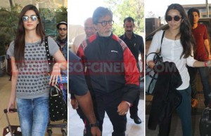 Airport Diaries: Amitabh Bachchan, Farhan Akhtar, Kriti Sanon, Shraddha Kapoor And Others Snapped!