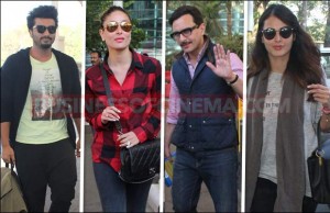Airport Diaries: Mandana Karimi, Saif-Kareena, Arjun Kapoor And Others Spotted!