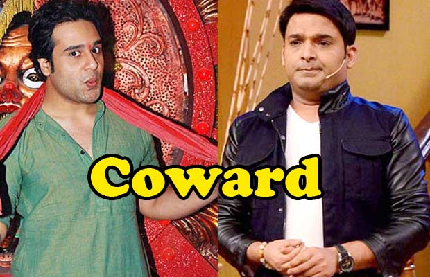 Comedy Nights Live Host Krushna Abhishek Slams Kapil Sharma, Calls Him A Coward!