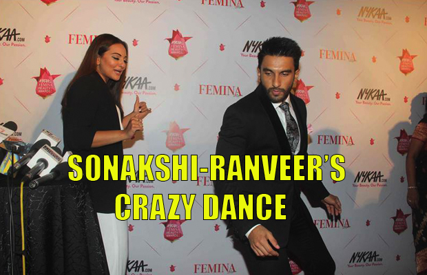Watch: Ranveer Singh Goes CRAZY With Sonakshi Sinha At Awards!