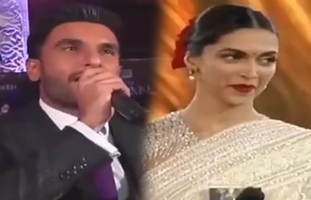 Watch: Ranveer Singh Croons Romantic Song For Deepika Padukone At An Event!