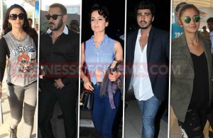 Airport Diaries: Salman Khan, Kangana Ranaut, Alia Bhatt And Others Go Stylish!