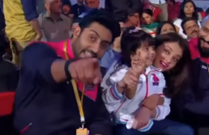Watch: Aaradhya Enjoys Kabaddi Match With Abhishek-Aishwarya Rai Bachchan