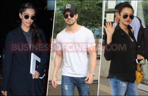 Airport Diaries: Sonam Kapoor, Sooraj Pancholi, Surveen Chawla And Others Spotted!