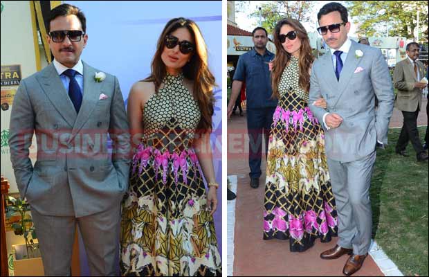 Photos: Saif Ali Khan And Kareena Kapoor Khan Get Royal Welcome At Derby!