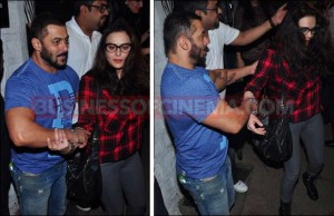 Inside Photos: Salman Khan Escorts Preity Zinta Hand In Hand After Their Dinner Date!