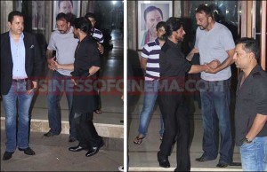 Photos: Shah Rukh Khan And Sanjay Dutt's Emotional Moment!