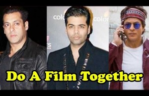 Watch: Shah Rukh Khan And Salman Khan In A Film Together? Karan Johar Reveals