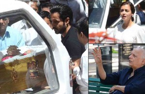 Watch: B-Town At Emraan Hashmi's Mother's Funeral