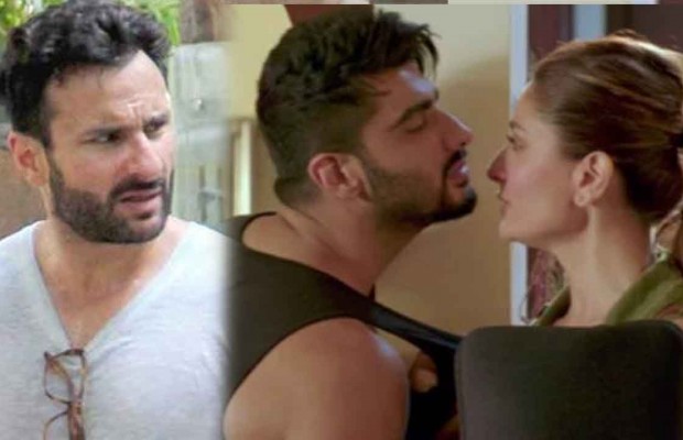 Watch: Was Saif Ali Khan Really Annoyed Of Arjun Kapoor For Kissing Kareena Kapoor Khan?