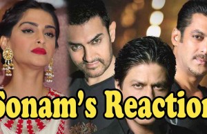 Watch: Sonam Kapoor's REACTION On Working With Salman Khan, Shah Rukh Khan And Aamir Khan!