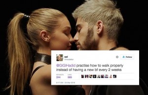 Gigi Hadid Lashed Out At A Hater On Twitter