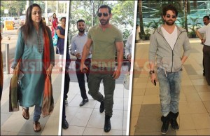 Airport Spotting: John Abraham, Hema Malini And Others
