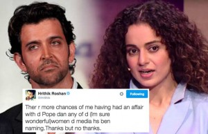 Hrithik Roshan's Affair With The Pope Tweet Lands Him In Legal Trouble!