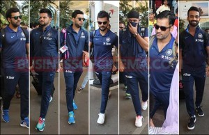 Virat Kohli, MS Dhoni And T20 Boys Snapped At Airport