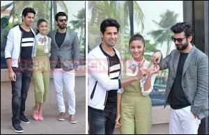 Photos: Sidharth Malhotra, Fawad Khan And Alia Bhatt's Hot Chemistry At Photo Shoot!