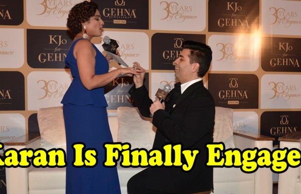 Watch: Wow! Karan Johar Is Finally Engaged