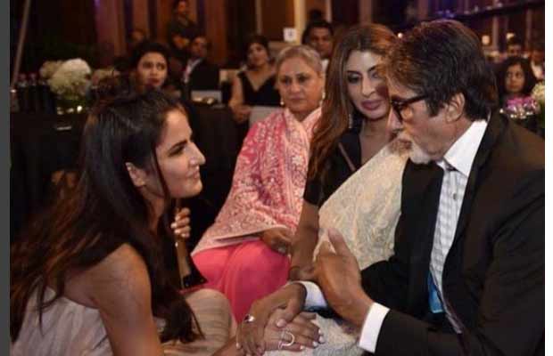 Photo Alert: Katrina Kaif And Amitabh Bachchan’s Adorable Moment Will Bring A Smile On Your Face!