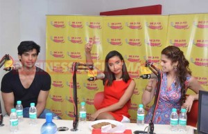 Love Games Cast Gaurav Arora, Tara And Patralekha Spotted At Radio Mirchi