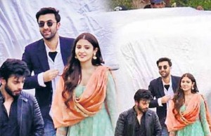 Spotted: Fawad Khan, Anushka Sharma, Ranbir Kapoor Shooting For Ae Dil Hai Mushkil