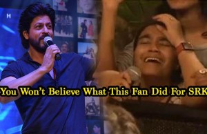Watch: You Won't Believe For How Long This Girl Cried For Shah Rukh Khan At Fan Trailer Launch!