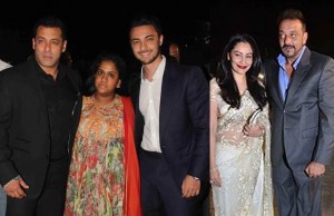 Photos: Salman Khan, Sanjay Dutt, Jackie Shroff And Others At Kresha Bajaj's Wedding Reception!