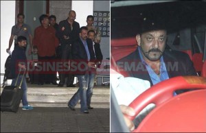 Snapped: Sanjay Dutt Back In Mumbai From Delhi