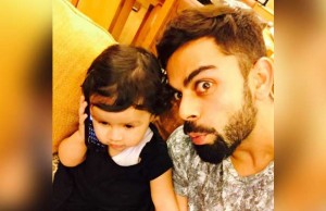 Virat Kohli's Selfie With Dhoni's Daughter Zeeva Looks So Cute !