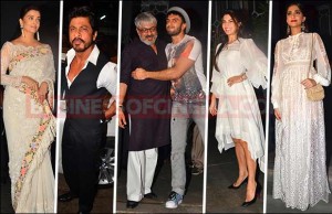 Photos: Shah Rukh Khan, Aishwarya, Ranveer, Sonam And Others Celebrate Sanjay Leela Bhansali's National Award Win!