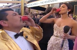 Watch: Priyanka Chopra's Reaction After Having A Tequila Shot Before The Oscars