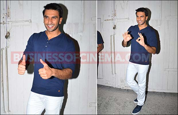 Spotted: Ranveer Singh Looking Uber Cool Like Always!