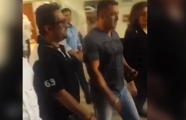 Leaked Video: Salman Khan At Dubai Airport