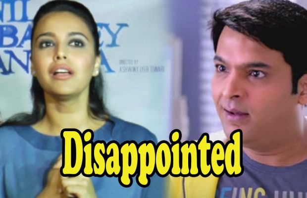 Watch: Here’s Why Swara Bhaskar Is Disappointed With The Kapil Sharma Show