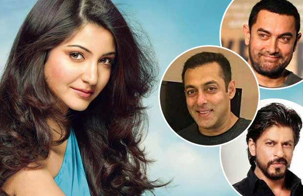 Anushka Sharma Speaks Up On Working With Shah Rukh Khan, Aamir Khan, Salman Khan