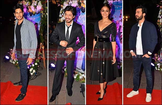 Photos: Shah Rukh Khan, Alia Bhatt, Sidharth Malhotra And Others At Kapoor And Sons Success Bash!
