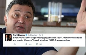 Liquor Ban: Rishi Kapoor's Shocking Comments For Bihar CM!