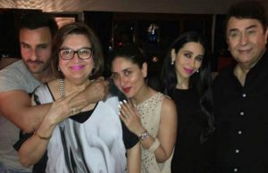 Photos: Saif, Kareena, Karisma With Kapoor Khandaan At Babita's Birthday Bash