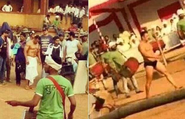 Salman Khan’s Langot Picture LEAKED, Security Beefed Up On Sultan Sets!