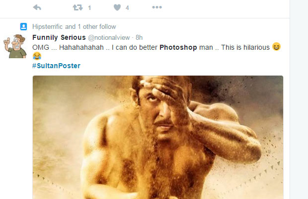 LOL! Salman Khan Gets TROLLED For New Sultan Poster