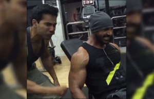 Watch: Varun Dhawan And John Abraham Working Hard For Ripped Bodies In Dishoom!