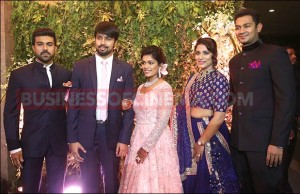 Photos: Chiranjeevi's Daughter Srija's Star-Studded Wedding Reception!
