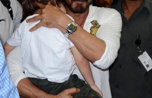 Just In Photos: AbRam Khan In The Arms Of Shah Rukh Khan At The Airport