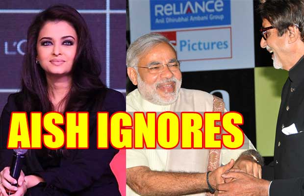 Aishwarya Rai Bachchan Royally Ignores The Question On Amitabh-Modi Connection