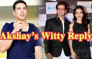 Watch: Akshay Kumar's Witty Reply On Kangana Ranaut-Hrithik Roshan Controversy