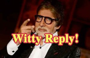 Amitabh Bachchan's Witty Response To A Journalist Is A Must Read!