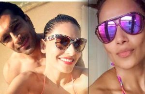 Photos: Bipasha Basu Behaving Quite Obsessed On Her Honeymoon?