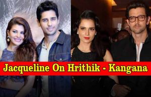 Watch: Jacqueline Fernandez And Sidharth Malhotra's REACTION On Hrithik Roshan-Kangana Ranaut Spat