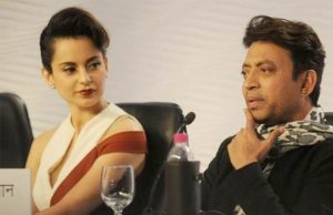 OMG! Here Is What Irrfan Khan Said When Asked About Working With Kangana Ranaut!