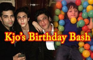 Inside Photos: Shah Rukh Khan With Aryan And AbRam At Karan Johar's Birthday Bash